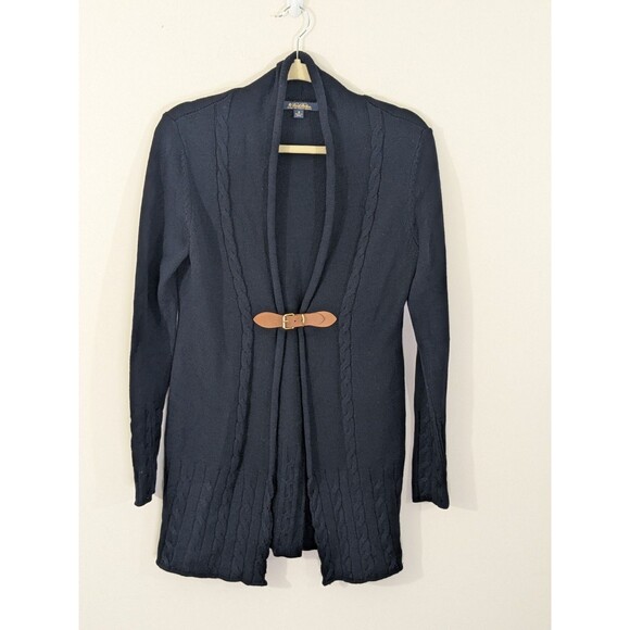 Brooks Brothers Navy Blue Women's Cardigan - Picture 2 of 9